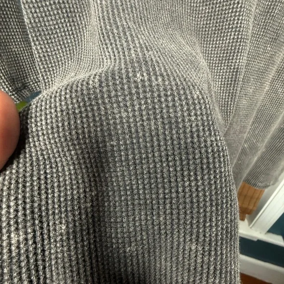 PINK VICTORIA SECRET tunic waffle knit long sleeve shirts - Picture 3 of 9